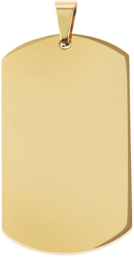 AKZENT Akzent unisex hanger van Edelstahl als dogtag