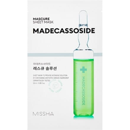 [Promotie] MISSHA - Mascure Solution Sheet Mask - Madecassoside - 1stuk