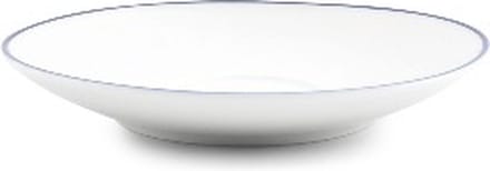 BonBistro Mokkaschotel 12,5cm blue rim Basic White (Set van 6)