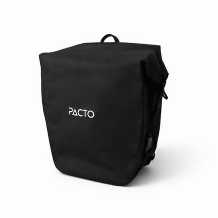 PACTO - Enkele fietstas - zwart - 18L