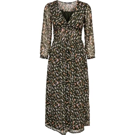 ONLY  - Maat M - ONLSLOANE 7/8 MIDI DRESS PTM Dames Jurk