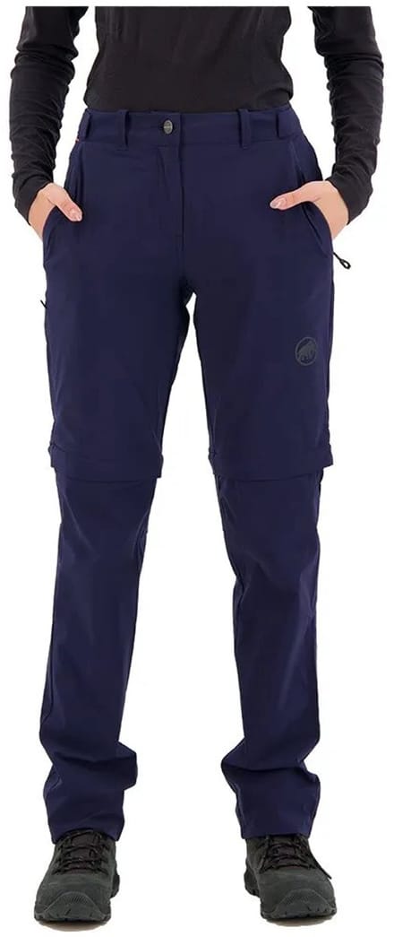 Mammut Runbold Zip Off Broek Blauw 34 / Short Vrouw