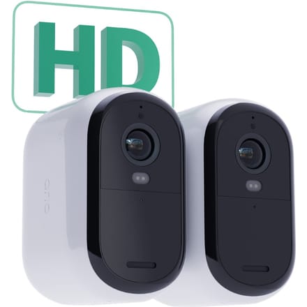 ARLO ESSENTIAL2 XL FHD OUTDOOR CAMERA 2-PACK VMC2252-100EUS IP-Bewakingscameraset WiFi Met 2 cameras 1920 x 1080 Pixel