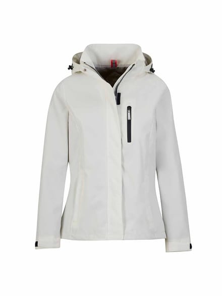 BJØRNSON Shelby Regenjas - Zomerjas Dames - Winddicht - Maat 52 - Off-White