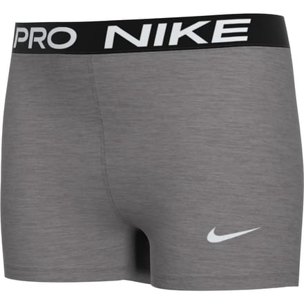 Nike Dri-Fit Big Kids 3in Shorts Meisjes-grijs,wit