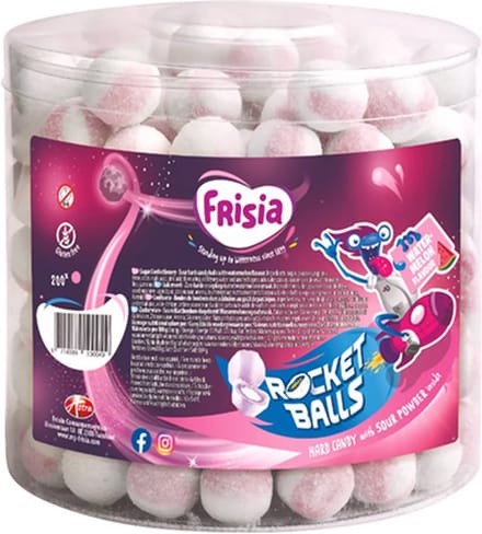 Frisia - Rocket Balls Watermeloen - 200 stuks