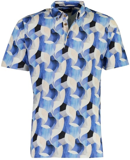 Eden Valley poloshirt korte mouw blauw