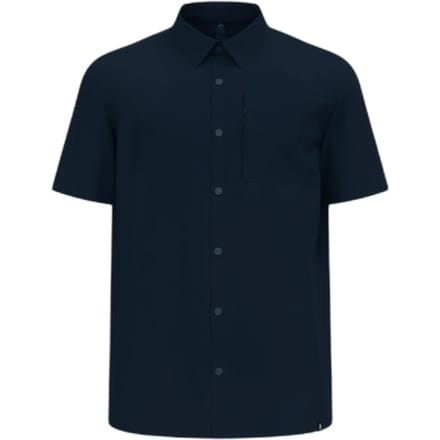 Odlo Essential Overhemd Met Korte Mouwen Blauw L Man