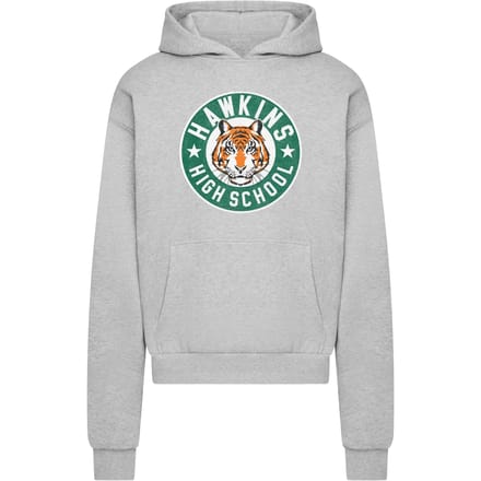 Hoodie Merchcode Stranger Things Hawkins Tigers Heavy