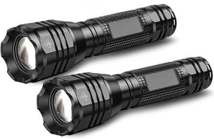 VLSelect® Militaire zaklamp - Zaklamp - Kampeerlamp - 2000 Lumen