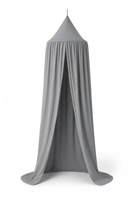 Liefjes & Co Klamboe Grijs – 270 cm – Baby Hemeltje