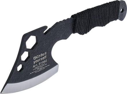 BGS Multifunctionele mini-bijl - Stubby - met flesopener, zeskant