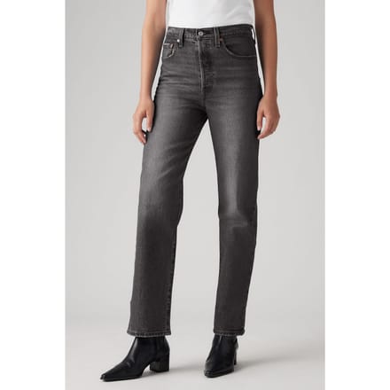 Levi's Ribcage Straight Ankle Well Worn Taglia: W28L27 | Jeans straight fit Outlet | Donna
