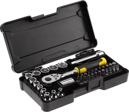 STANLEY 1/4DR 37PC COMPACT SOCKET SET - STMT82672-0