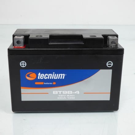 Sla Tecnium-accu voor auto YT9B-4 / 12 V 8 Ah nieuw