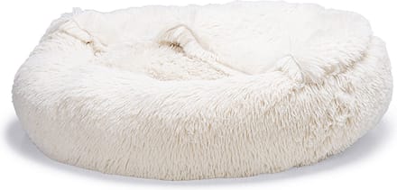 Beeztees Yala - Hondenmand - Pluche - Beige - Dia. 60 cm