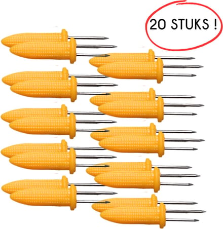 S4D® - Maishouders - Mais Prikkers - Mais Vorken - Mais Houders - 20 STUKS !