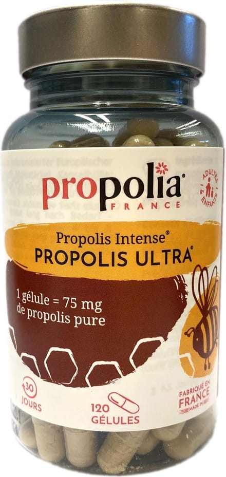Propolis ultra capsules - 120 stuks - Propolia - Hoge concentratie propolis