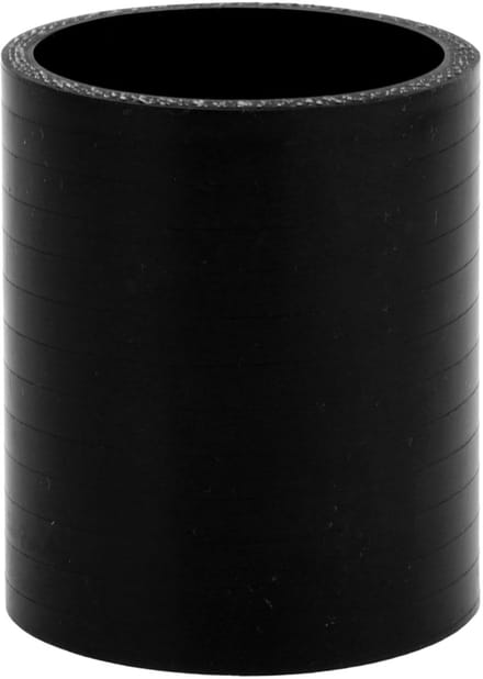Dailygoods- Siliconen Slang 54 mm - 76 mm Lengte - 3-laags - Zwart