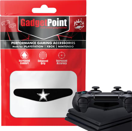 Gadgetpoint - Controller Stickers voor PS4, PlayStation 4 - Performance Gaming Skin - Bescherming Accessoires - Ster