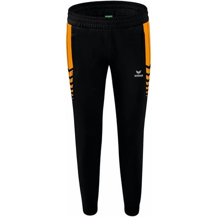 Erima Six Wings Worker Broek Dames - New Orange / Zwart | Maat: 36