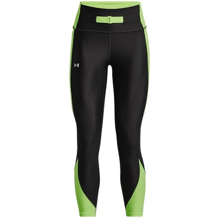 Under Armour No-Slip Tailleband Dames Zwart Enkel Legging