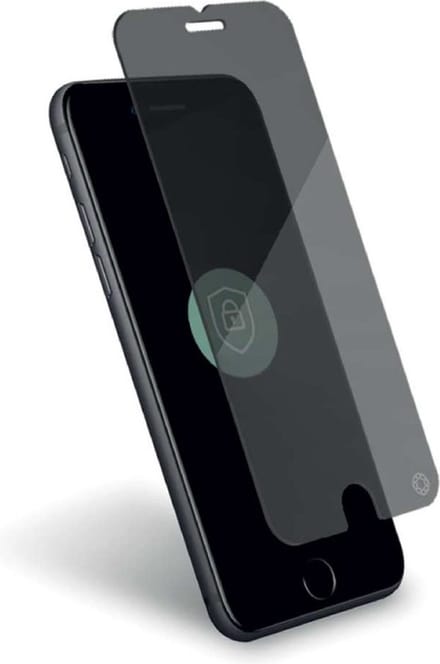 Force Case, Screenprotector geschikt voor iPhone SE 2020 - Privacy Oleophobic, Transparant
