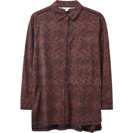 White Stuff Lottie Longline Mix Shirt Navy Multi Taglia: 8 | Magliette intime Outlet | Donna | Blu