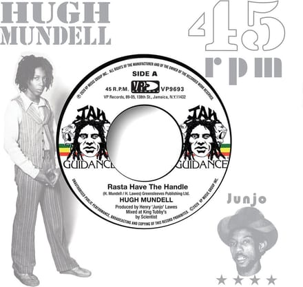 Hugh Mundell & Roots Radics - Rasta Have The Handle (7" Single)