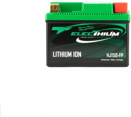 batterij lithium electhium voor quad barossa 50 python 2003 tot 2004 ytz5s-bs / hjtz5s-fp / 12,8v 1,6ah nieuw
