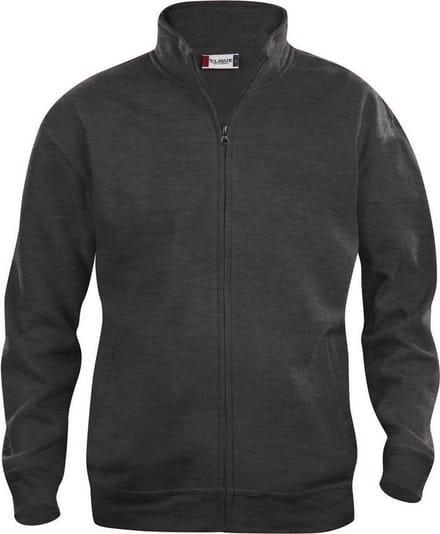 Basic cardigan antraciet mélange xxl