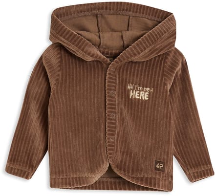 4PRESIDENT Sweater meisjes - Brown - Maat 62 - Meisjes trui