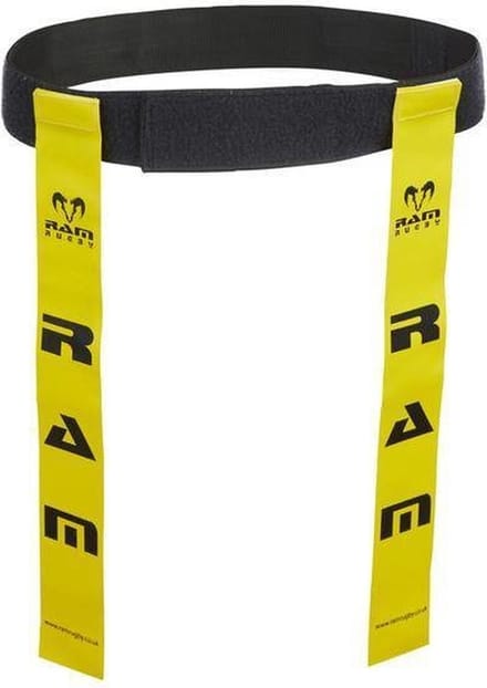 Tag Rugby Riem Set - de beste op de markt - Geel Large