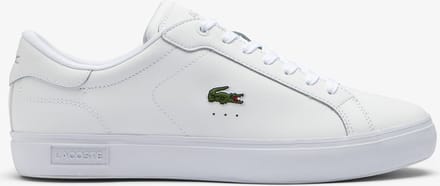 Lacoste POWERCOURT 125 2 SMA WHT/WHT Heren Sneakers - wit / wit