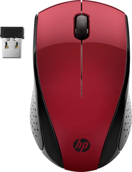 HP 220 - Muis - 3 knoppen - Rood