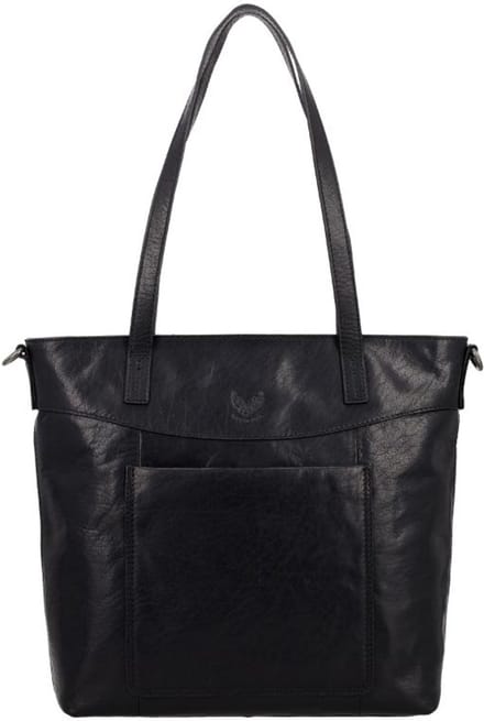 Rise of Rosa Brenton Grote Shopper - Dames - Leer - Zwart