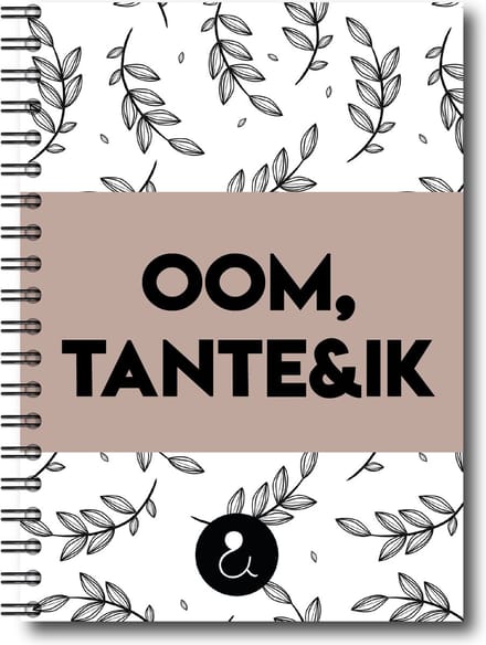 Studio Ins & Outs Invulboek 'Oom, tante & ik' - Sand