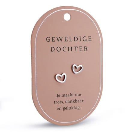 Oorbellen - Zilver - Dochter