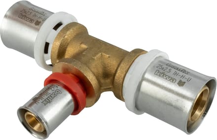 Bonfix Alu-pers verloop T-stuk 25 x 16 x 25 mm 1st.