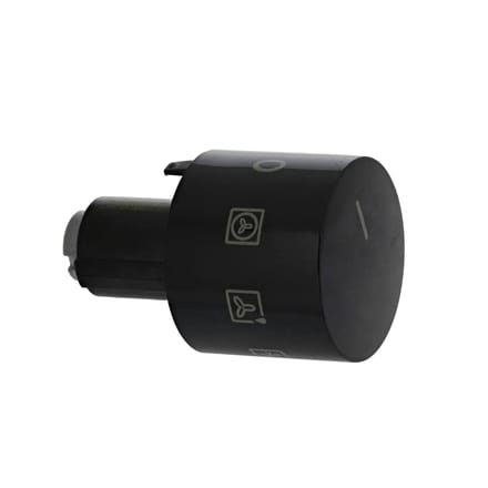 AEG knop, functies, zwart, 7+0 140130634219