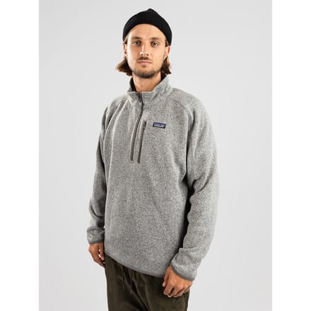 Patagonia Better 1/4 Zip Hoodie grijs