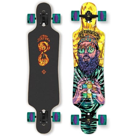 Street Surfing - Freeride Longboard - 39 inch - Curve Holy Cube - 99cm