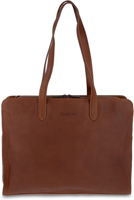 Plevier Rommety damestas 16 inch cognac.