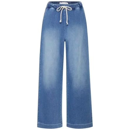 Vrouwen wide leg jeans Pulz Jeans Raven