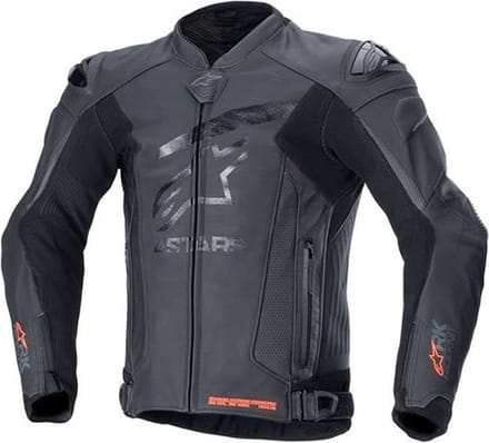 Alpinestars GP Plus R V4 Rideknit Leren Jas Zwart Zwart - Jas