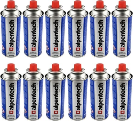Gasfles | IK301| 12x 227gram butaan gaspatronen