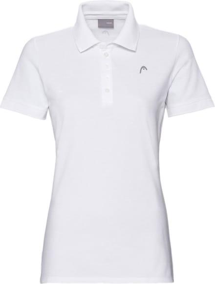 Head Racket Korte Mouw Poloshirt Wit M Vrouw