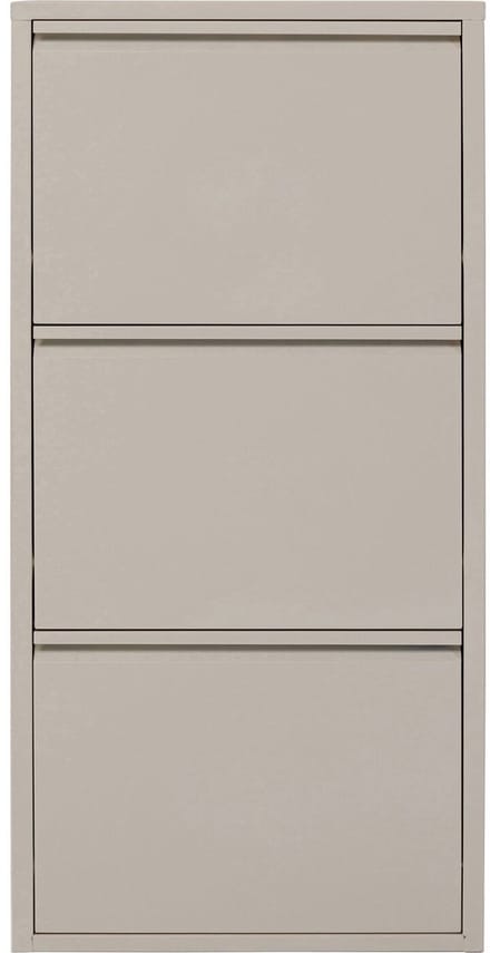 Schoenenkast Caruso creme 3 laden Kare Design