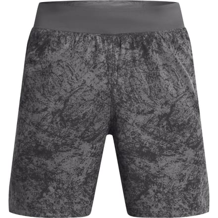 Under Armour Launch Pro 7in Printed Hardloopshorts Heren-Grijs,Groen