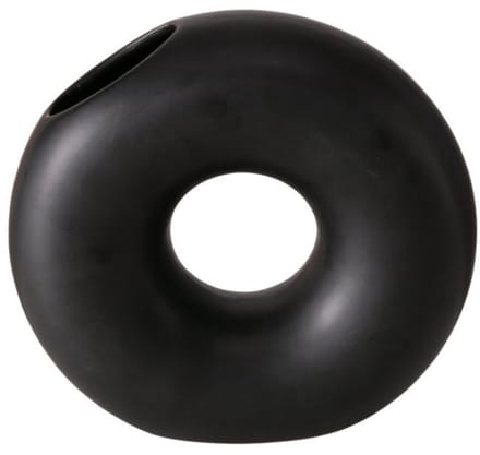 Zwarte vaas, Vaas zwart, Discus vaas,
